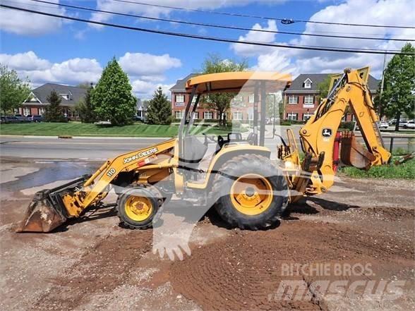 John Deere 110 لوادر ذات جرافات عكسية