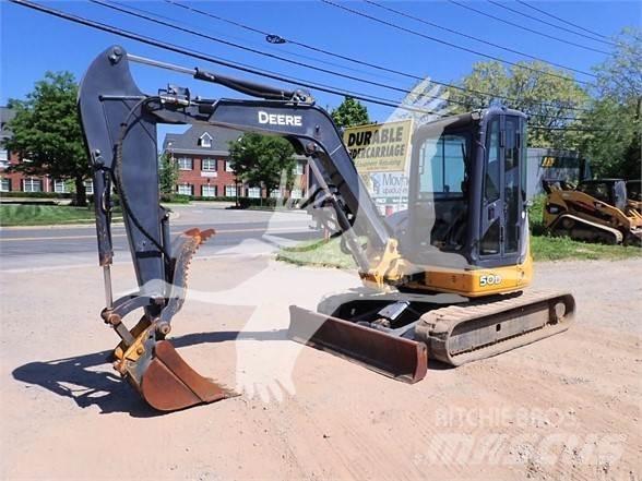 John Deere 50D حفارات صغيرة أقل من 7 طن (حفارات صغيرة)