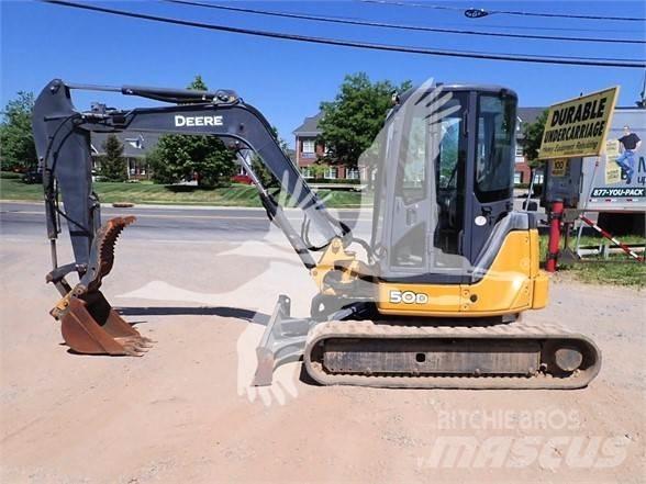 John Deere 50D حفارات صغيرة أقل من 7 طن (حفارات صغيرة)