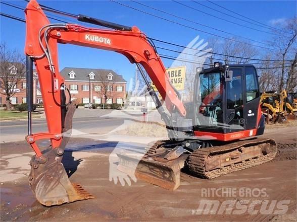Kubota KX080-4 حفارات زحافة