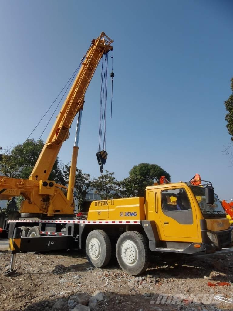 XCMG QY 70 KⅡ المصاعد والرافعات المادية