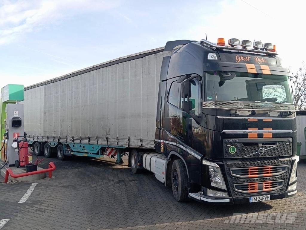 Volvo FH 500 شاحنات مسطحة/مفصلية الجوانب