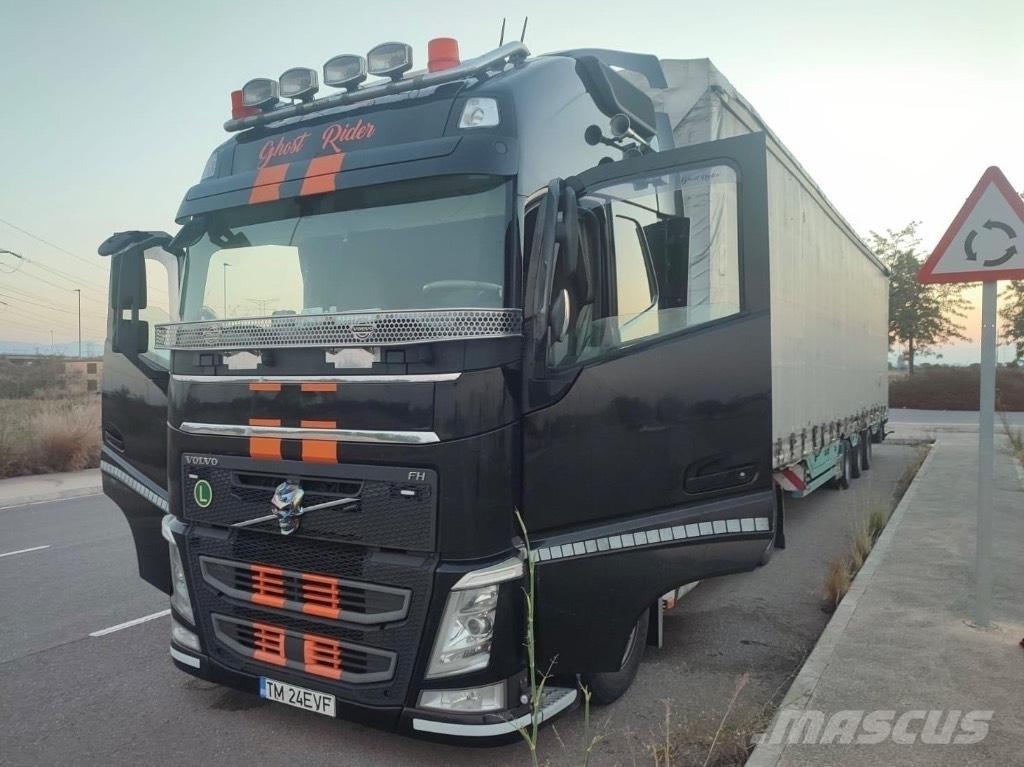Volvo FH 500 شاحنات مسطحة/مفصلية الجوانب