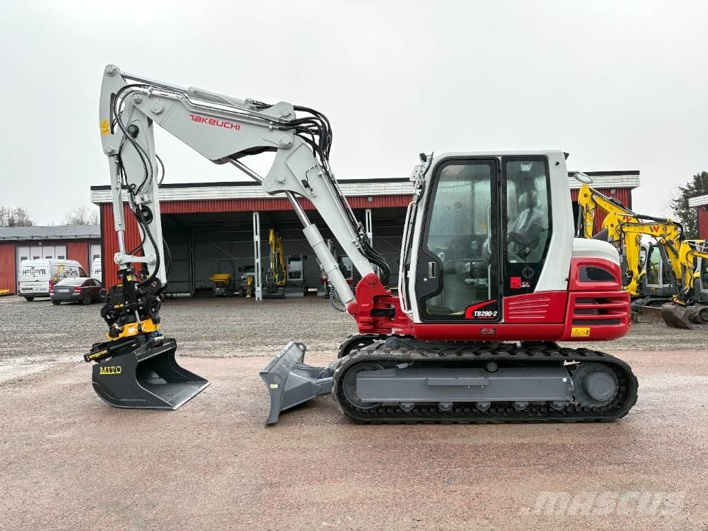 Takeuchi TB290 حفارات وسط 7 طن - 12 طن