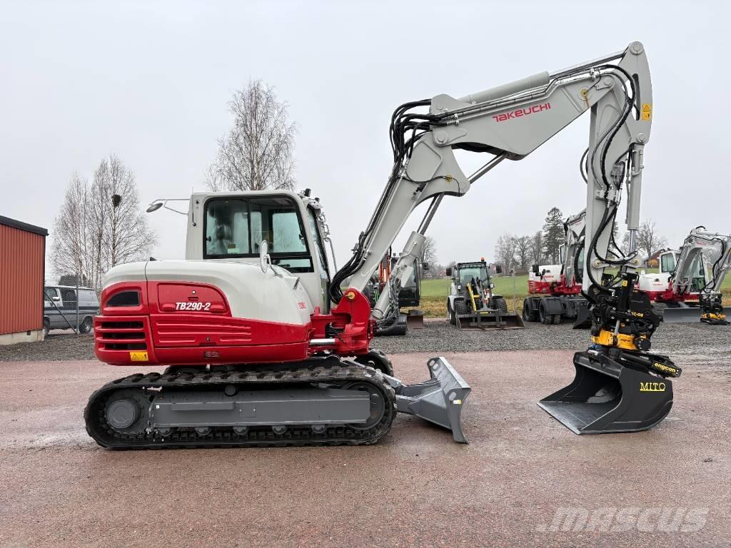 Takeuchi TB290 حفارات وسط 7 طن - 12 طن