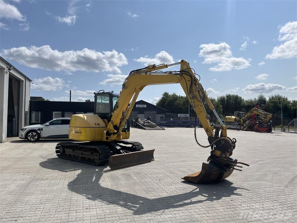 Komatsu PC 80 MR حفارات وسط 7 طن - 12 طن