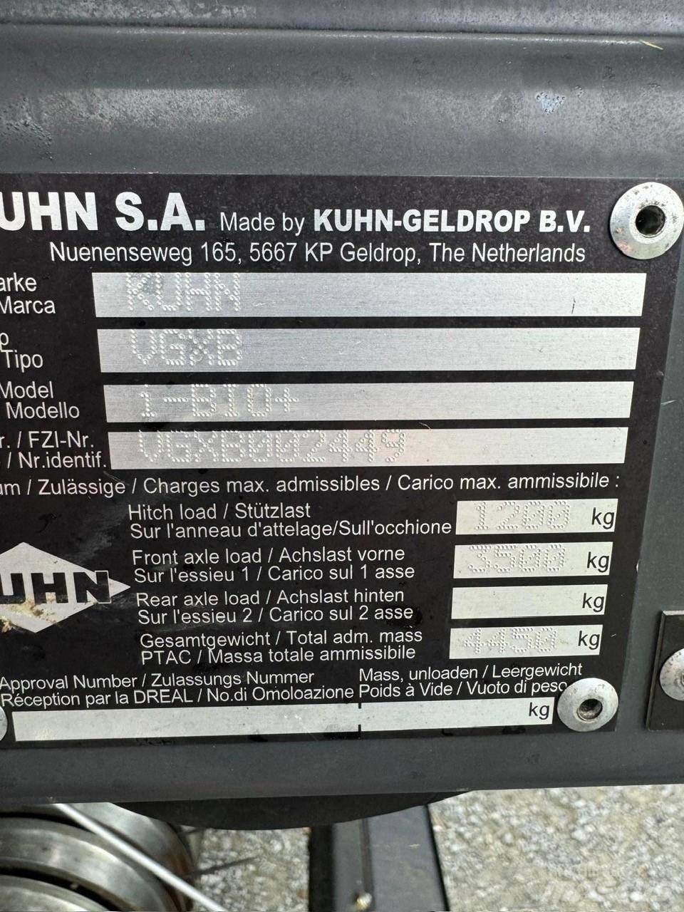 Kuhn I-BIO+ OC23 محزمات مستديرة