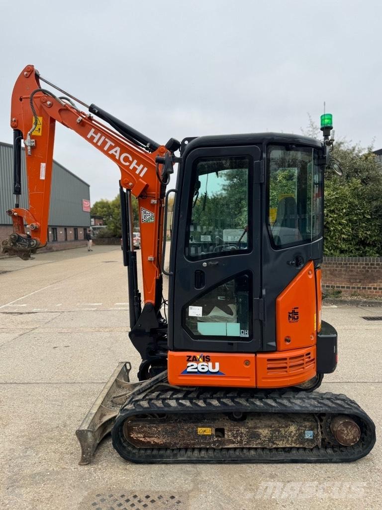 Hitachi zx26 حفارات صغيرة أقل من 7 طن (حفارات صغيرة)
