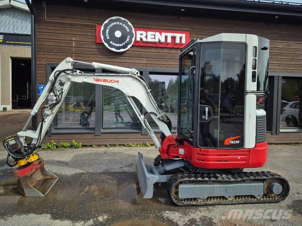 Takeuchi 23R حفارات صغيرة أقل من 7 طن (حفارات صغيرة)