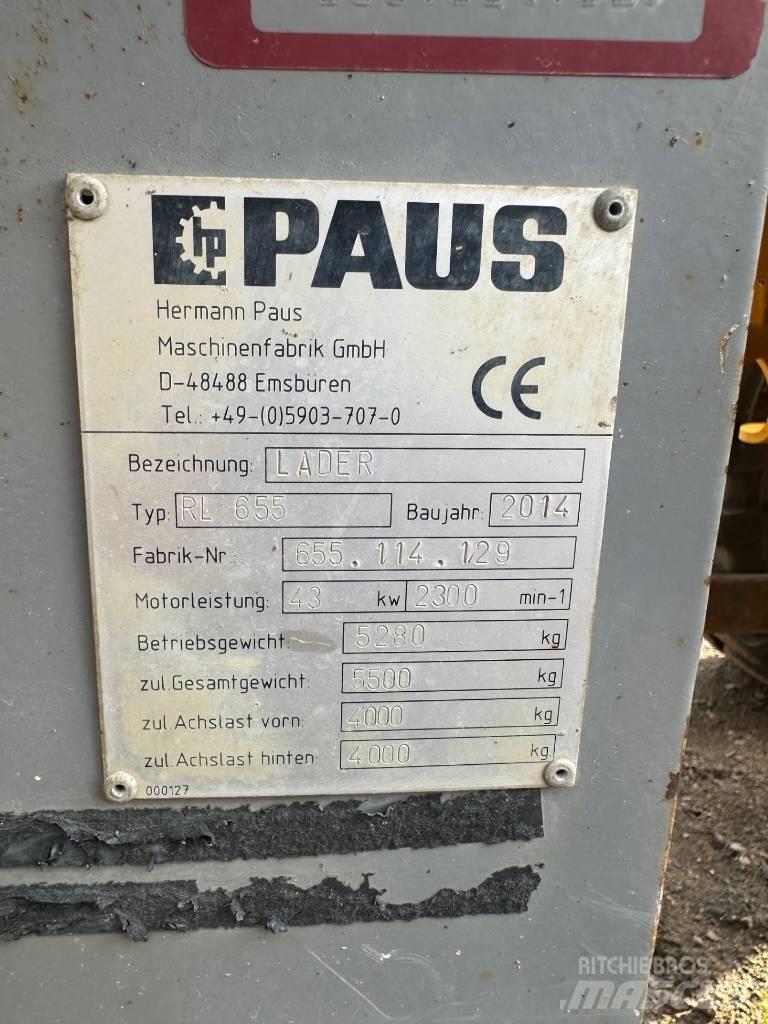 Paus RL 655 لوادر بعجل