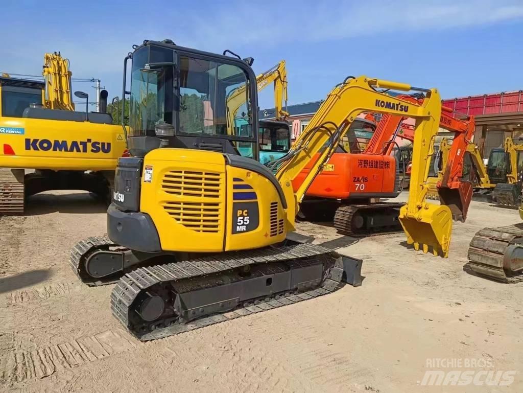 Komatsu PC 55 MR-2 حفارات صغيرة أقل من 7 طن (حفارات صغيرة)