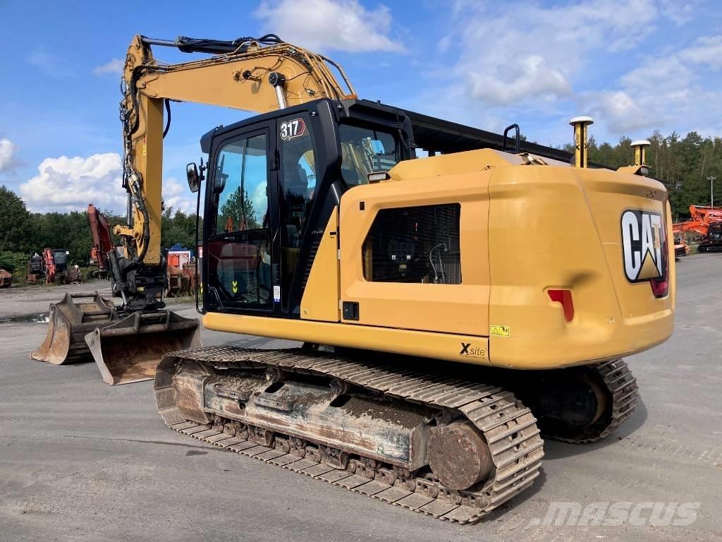 CAT 317 حفارات زحافة