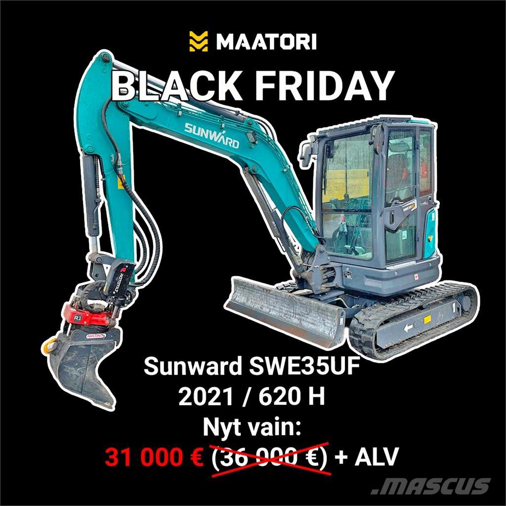 Sunward SWE35UF حفارات صغيرة أقل من 7 طن (حفارات صغيرة)