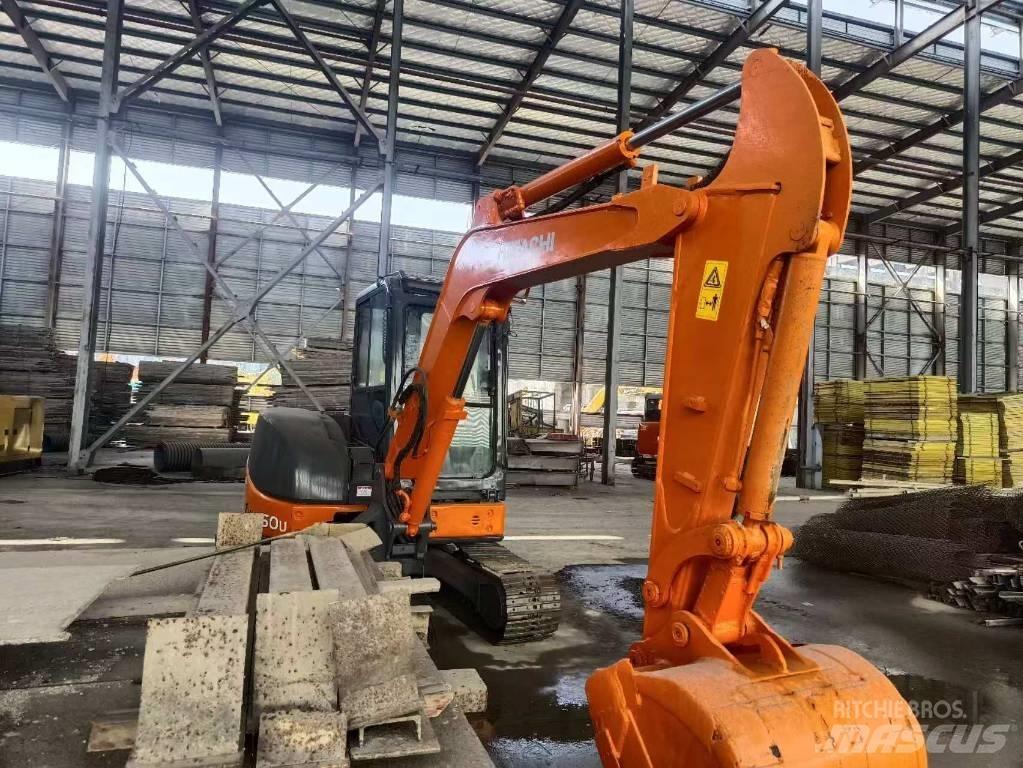 Hitachi zx50 حفارات صغيرة أقل من 7 طن (حفارات صغيرة)