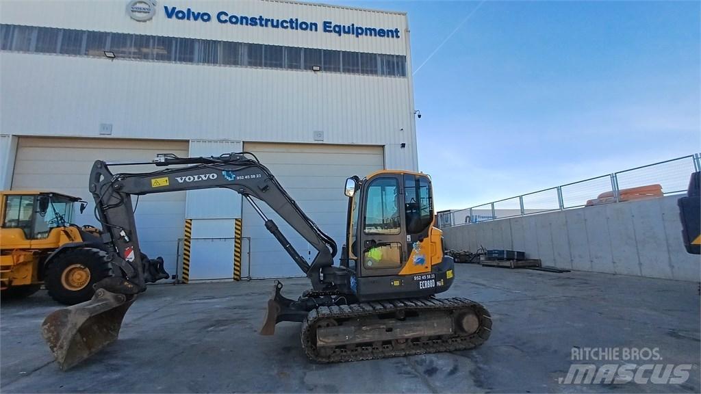 Volvo ECR 88 D حفارات صغيرة أقل من 7 طن (حفارات صغيرة)