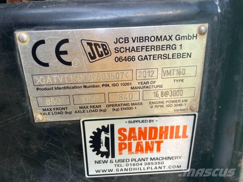 JCB VMT 160-80 مداحل ثنائية الاسطوانة