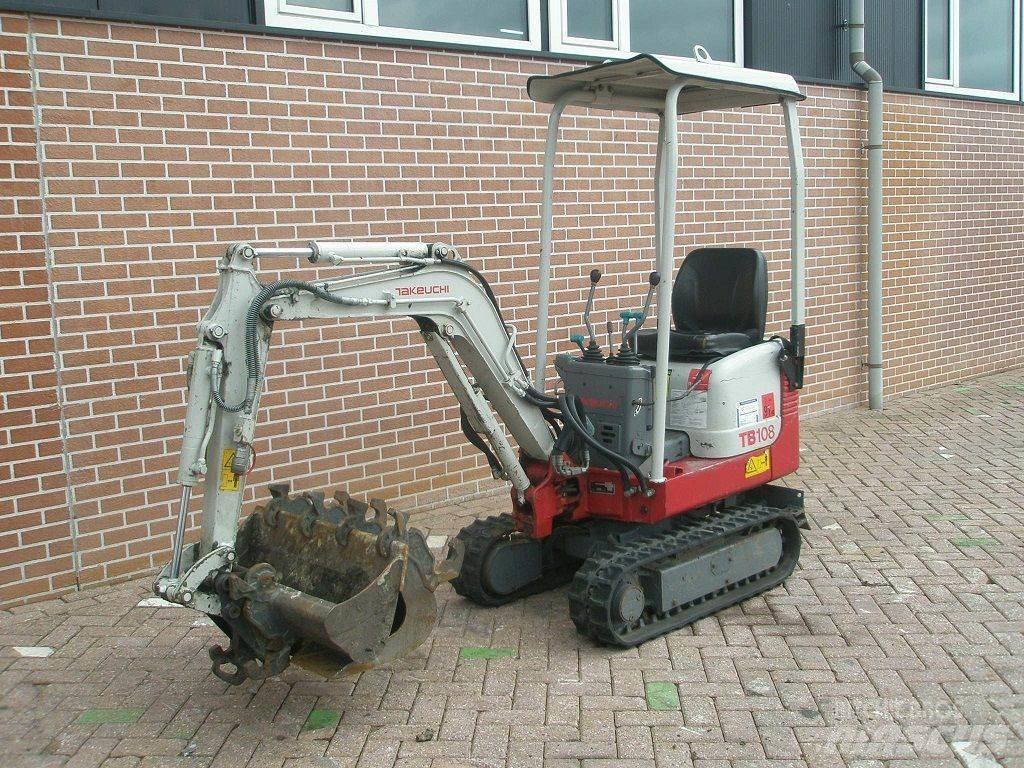 Takeuchi TB108 حفارات صغيرة أقل من 7 طن (حفارات صغيرة)