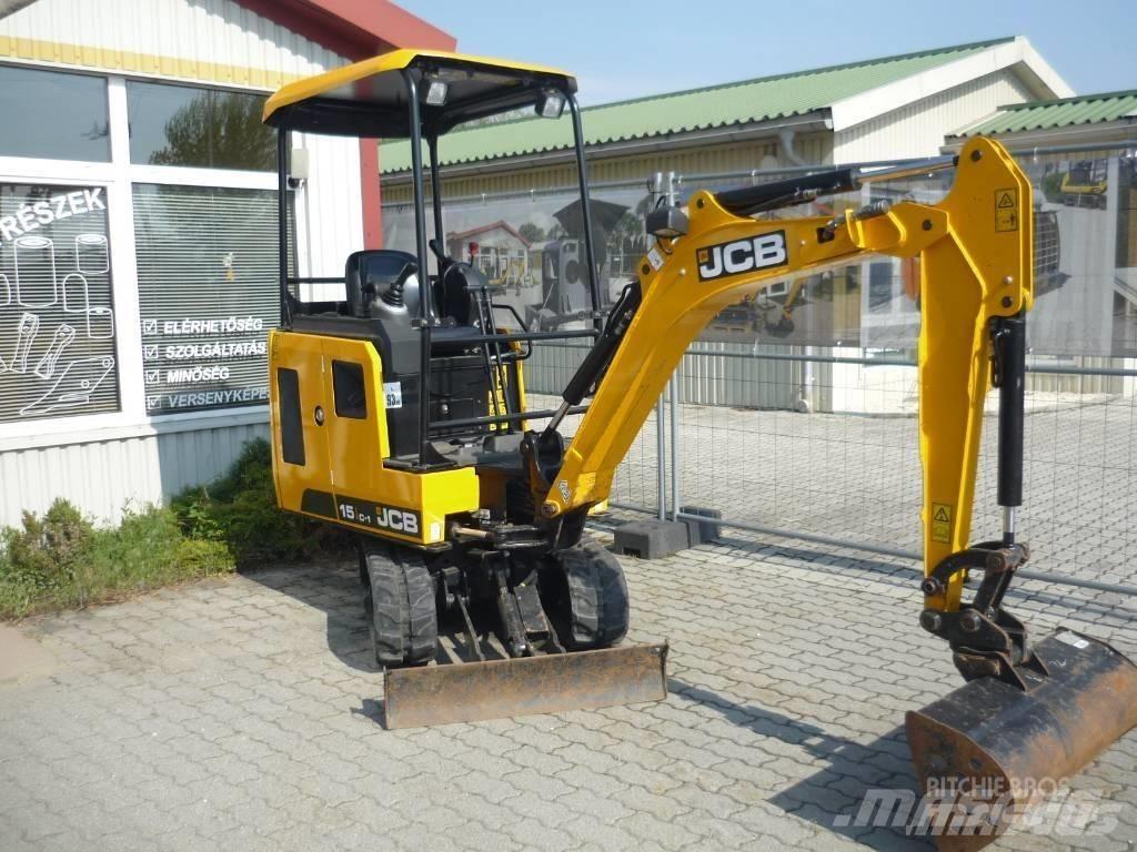 JCB 15 C-1 حفارات صغيرة أقل من 7 طن (حفارات صغيرة)