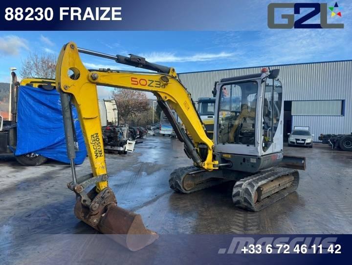 Wacker Neuson 50 Z3 حفارات صغيرة أقل من 7 طن (حفارات صغيرة)