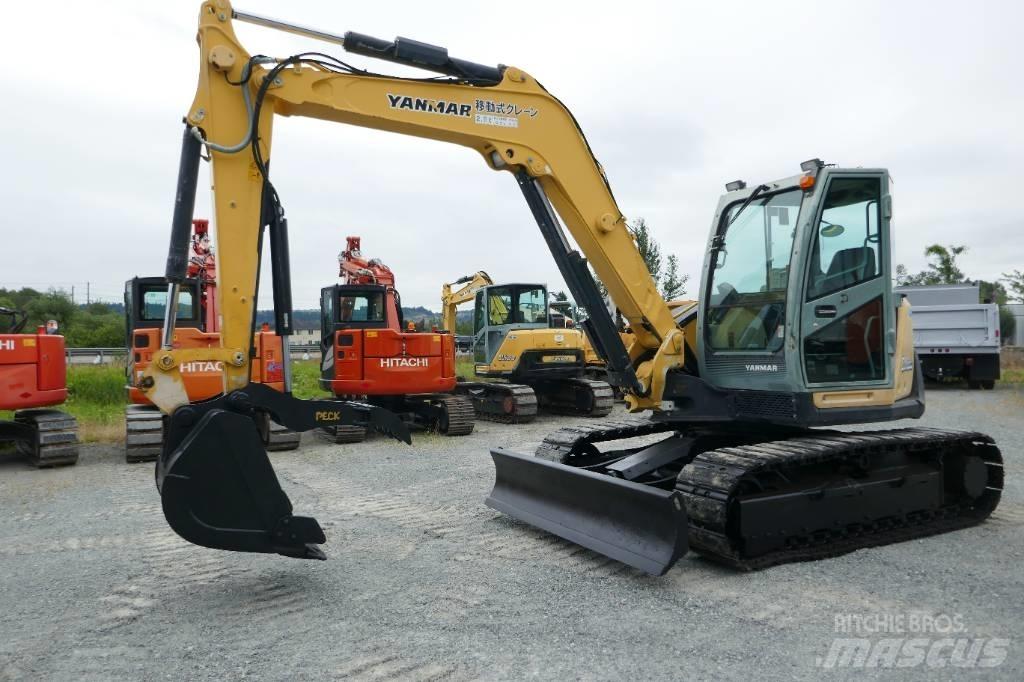 Yanmar SV 100-1 حفارات زحافة