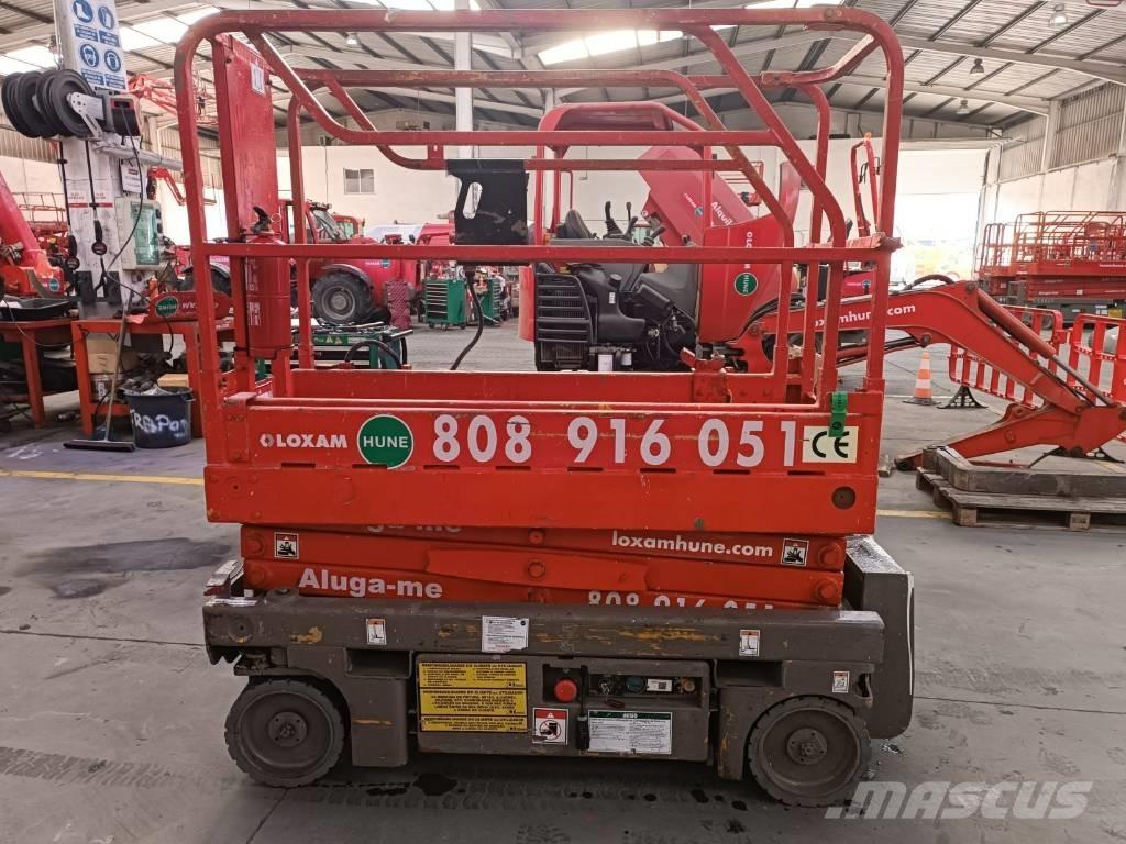 Haulotte Optimum  8 رافعات مقصية الشكل