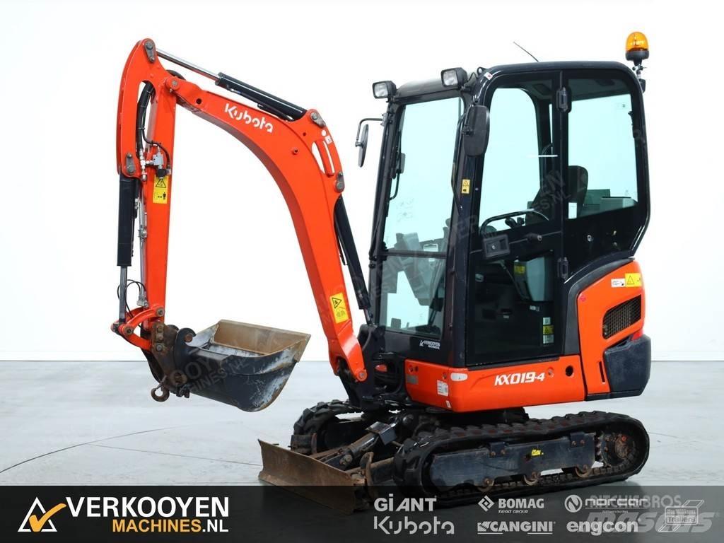 Kubota KX019-4 حفارات صغيرة أقل من 7 طن (حفارات صغيرة)
