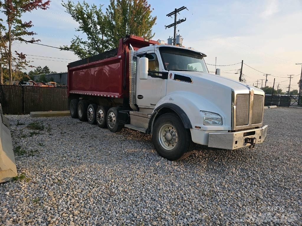 Kenworth T 880 شاحنات قلابة