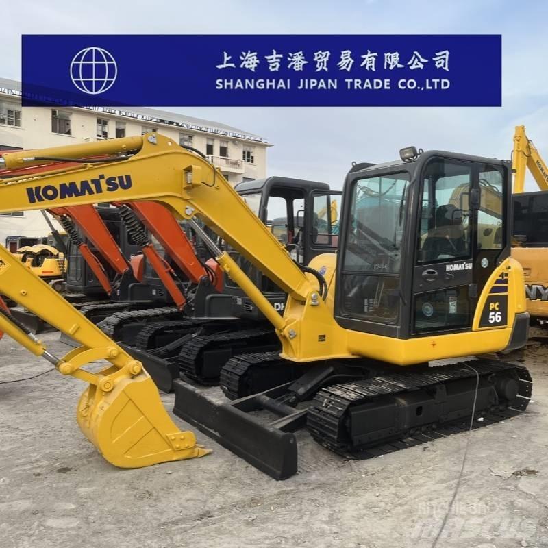 Komatsu PC 56 حفارات صغيرة أقل من 7 طن (حفارات صغيرة)