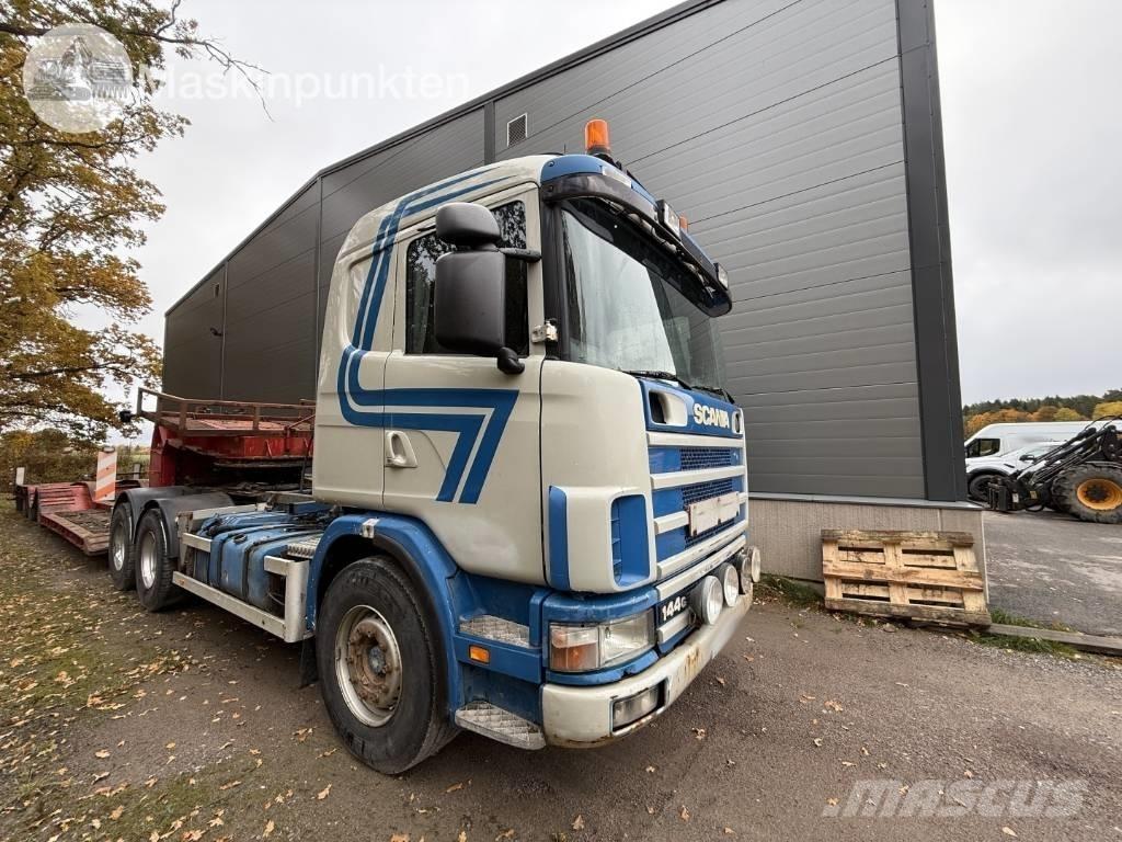 Scania R 144 GB شاحنات الرافعات الخطافية