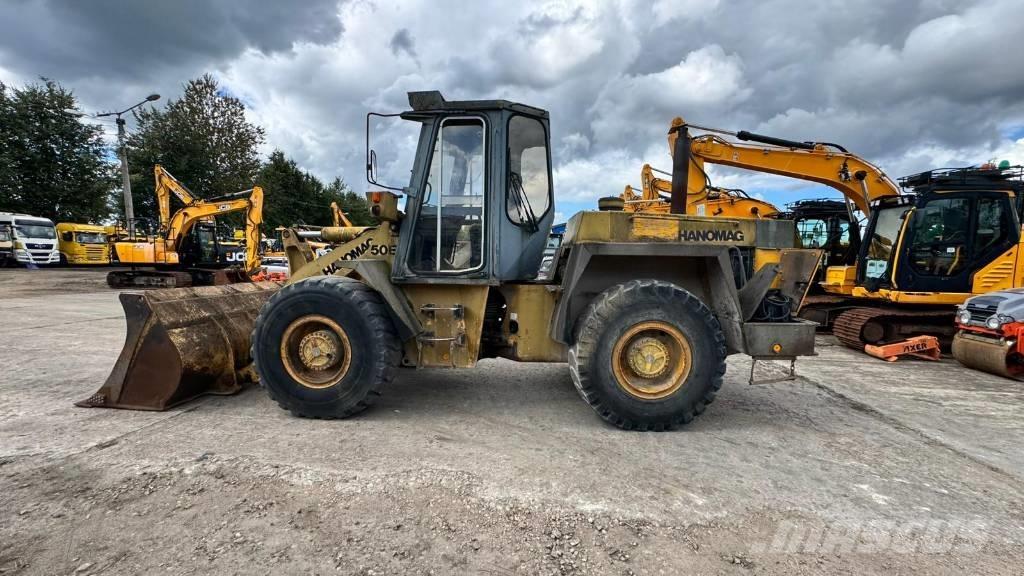 Hanomag 50 E لوادر بعجل