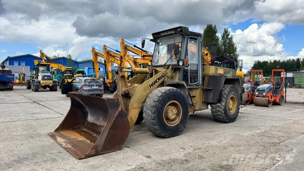 Hanomag 50 E لوادر بعجل