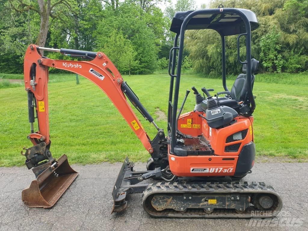 Kubota U 17-3a حفارات صغيرة أقل من 7 طن (حفارات صغيرة)