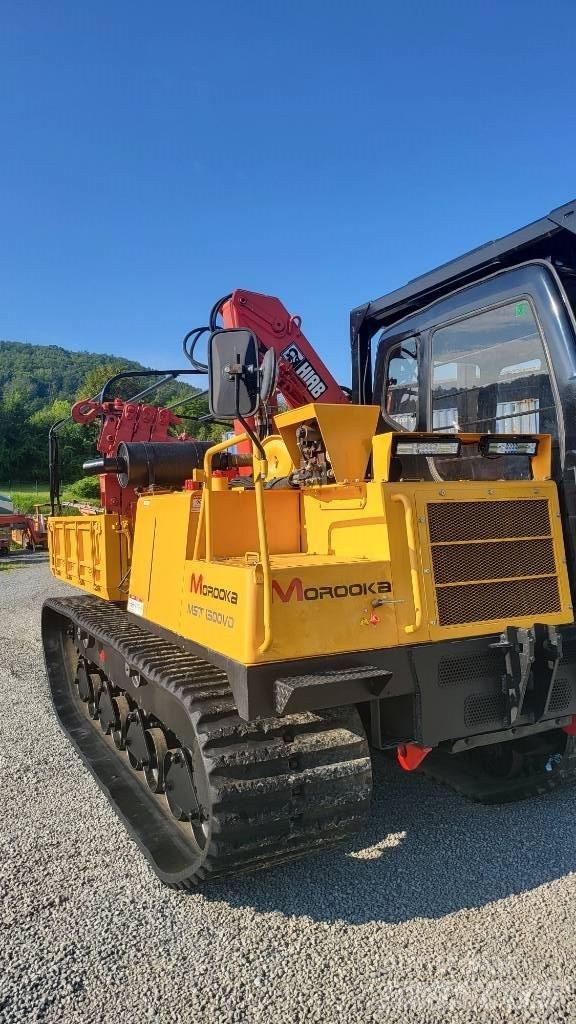 Morooka MST 1500 V D عربات نقل قلابة مجنزرة