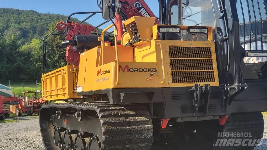 Morooka MST 1500 V D عربات نقل قلابة مجنزرة
