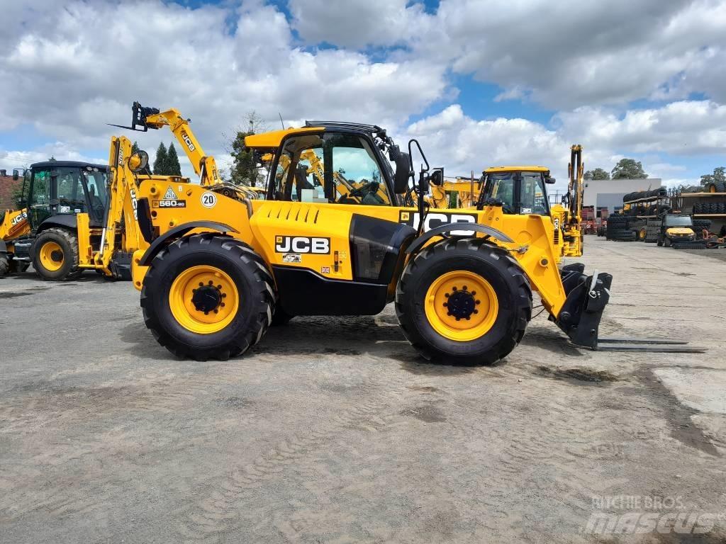 JCB 560-80 WM رافعة تلسكوبية