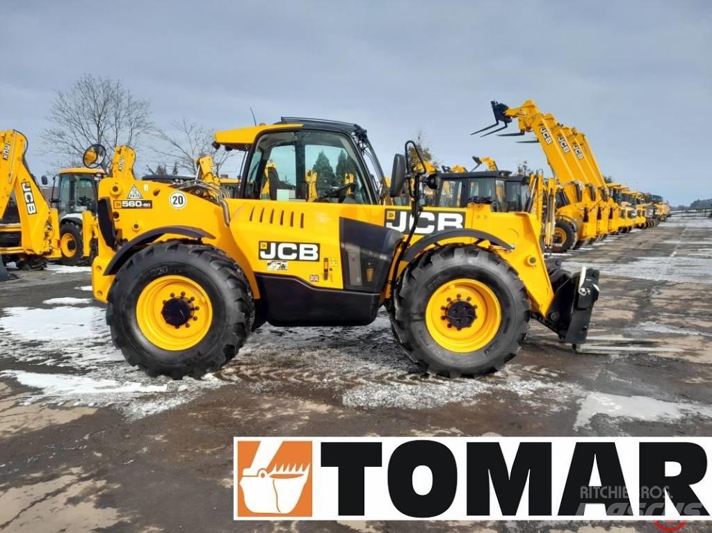 JCB 560-80 WM رافعة تلسكوبية