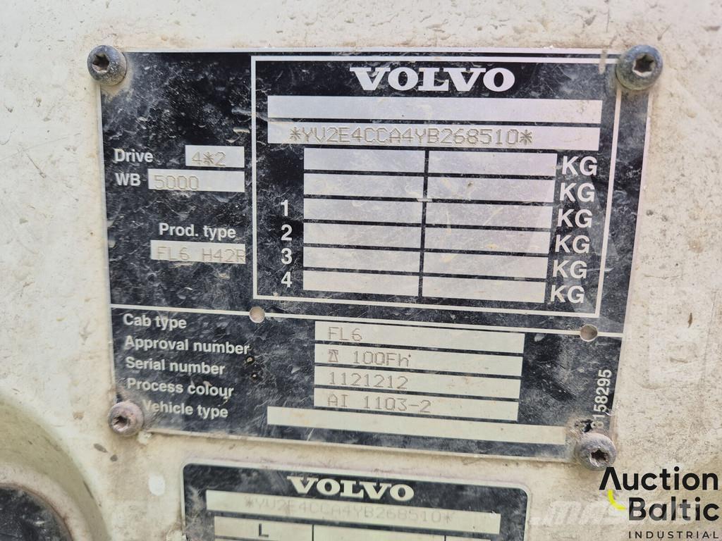 Volvo FL6 شاحنات مسطحة/مفصلية الجوانب