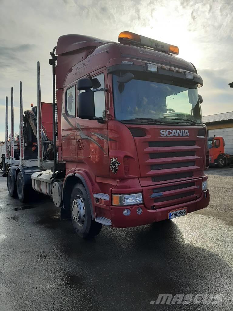 Scania R 620 شاحنات أشجار