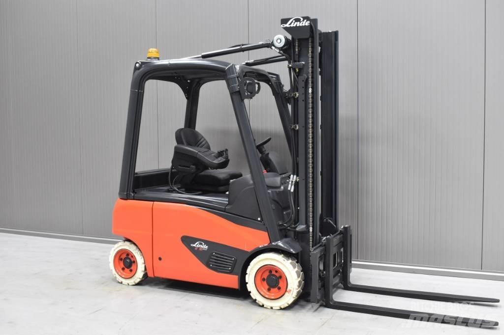 Linde E 16 P-02 شاحنات ذات رافعات شوكية تعمل بالكهرباء