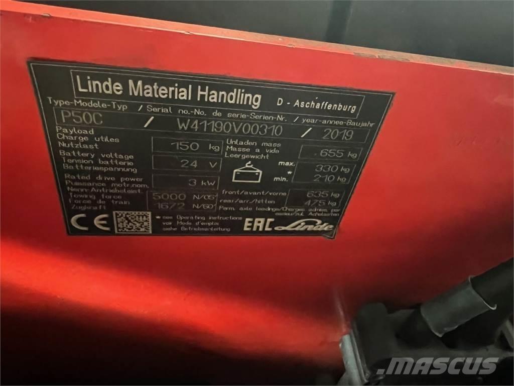 Linde P 50C شاحنة قاطرة