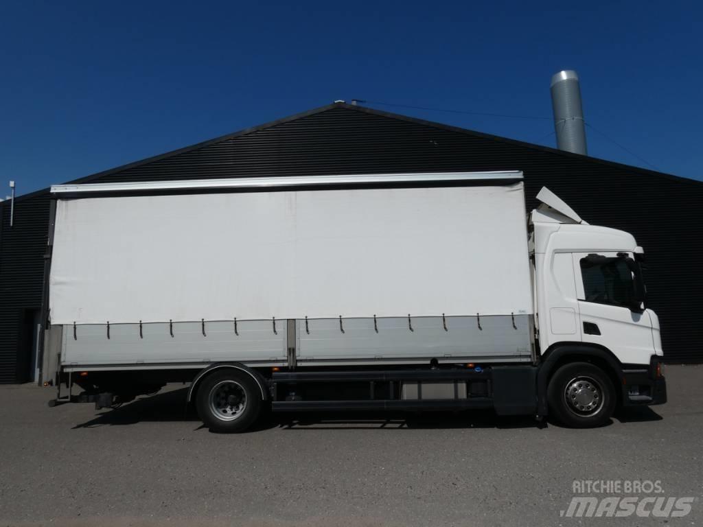 Scania P 280 شاحنات بغطاء جانبي