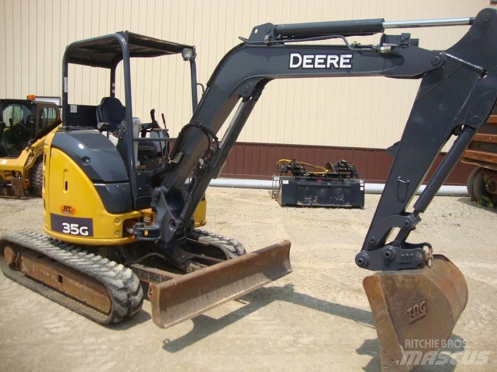 DEERE 35G حفارات صغيرة أقل من 7 طن (حفارات صغيرة)