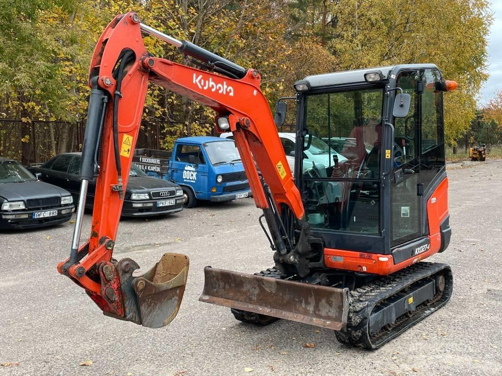 Kubota KX 027-4 حفارات صغيرة أقل من 7 طن (حفارات صغيرة)