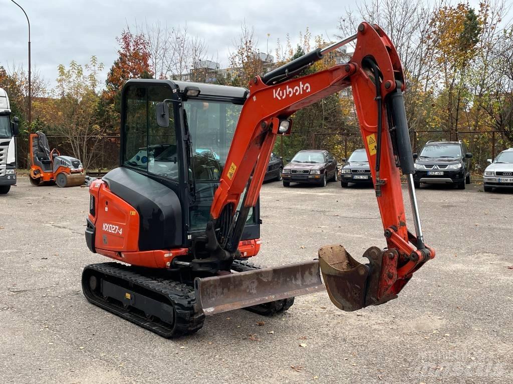 Kubota KX 027-4 حفارات صغيرة أقل من 7 طن (حفارات صغيرة)