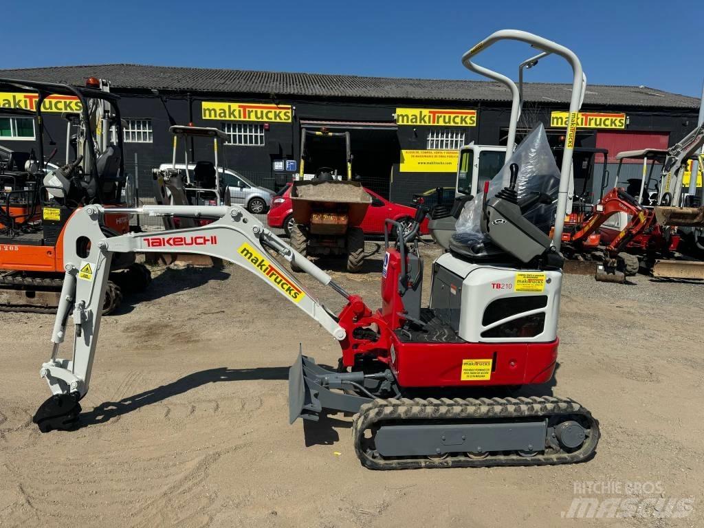 Takeuchi TB 210 R حفارات صغيرة أقل من 7 طن (حفارات صغيرة)