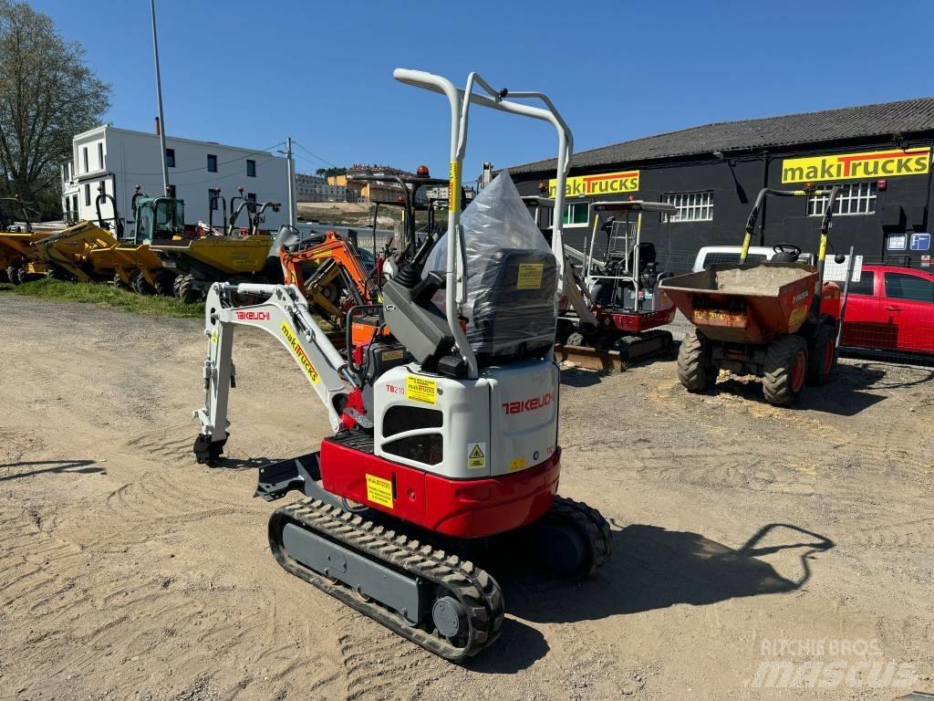 Takeuchi TB 210 R حفارات صغيرة أقل من 7 طن (حفارات صغيرة)
