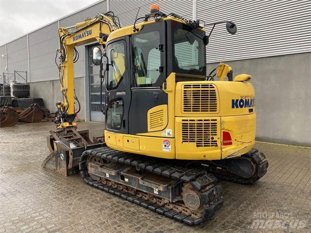 Komatsu PC88MR-10 حفارات بعجل