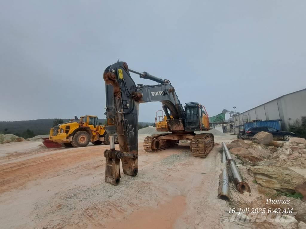 Volvo EC750EL حفارات زحافة