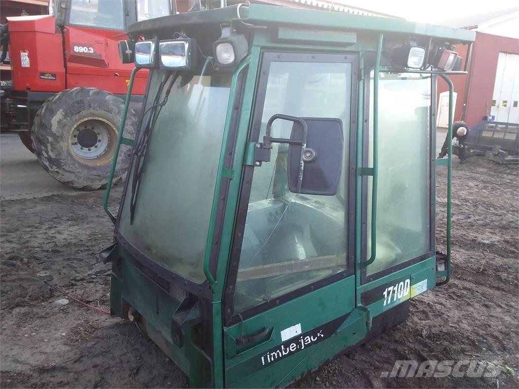 Timberjack 1710d كابينة والداخلية