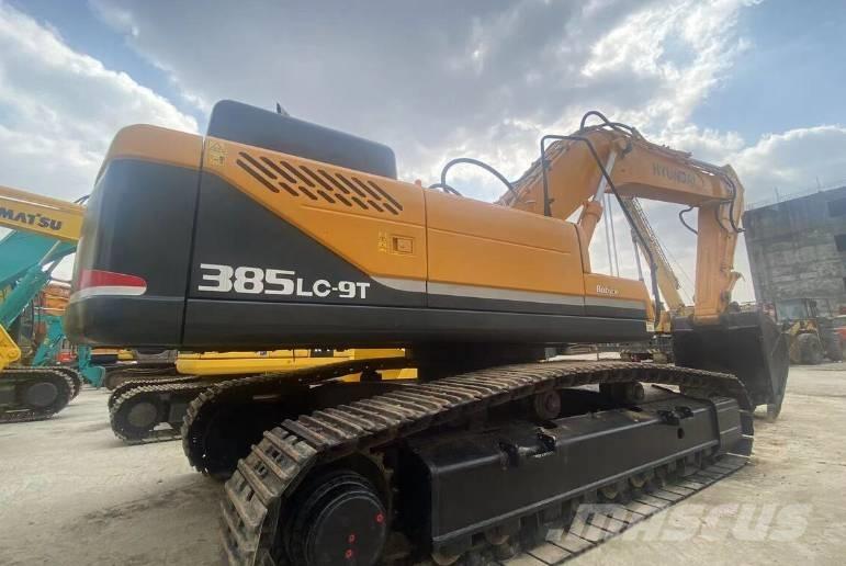 Hyundai R385 حفارات زحافة